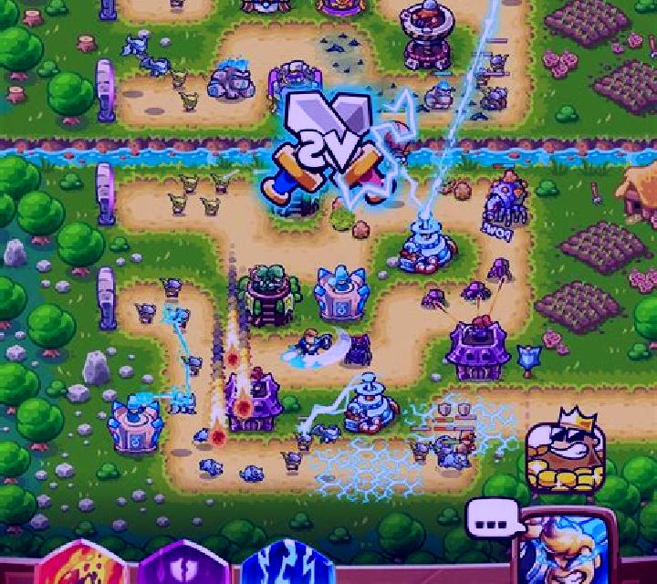 Tower Rush crash game gameplay screen